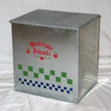Milk box, milkbox for home delivery dairy companies.