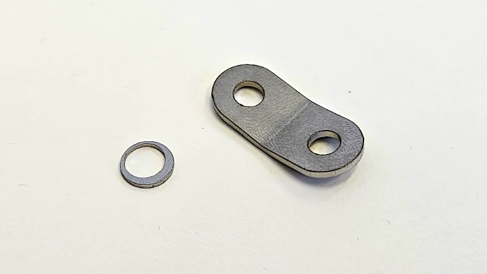 Small brackets and custom washers